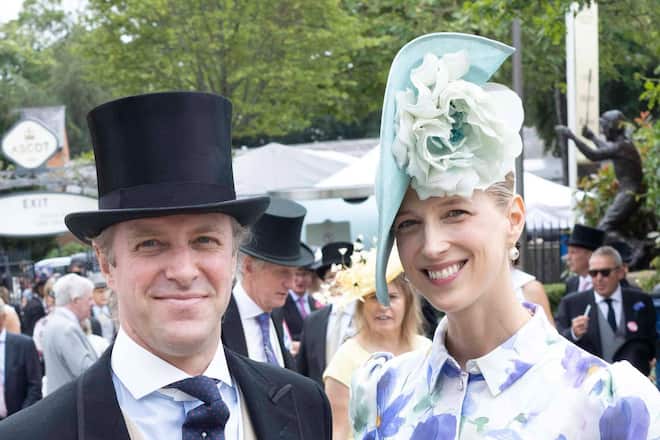 Thomas Kingston und Lady Gabriella besuchten im Juni 2023 gemeinsam das Pferderennen in Ascot. Acht Monate später ist er überraschend verstorben.