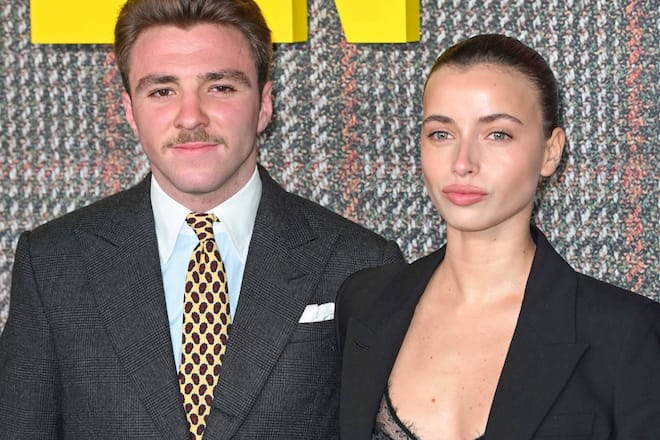 Rocco Ritchie und seine Freundin Olivia Monjardin bei der Premiere von «The Gentleman» in London.