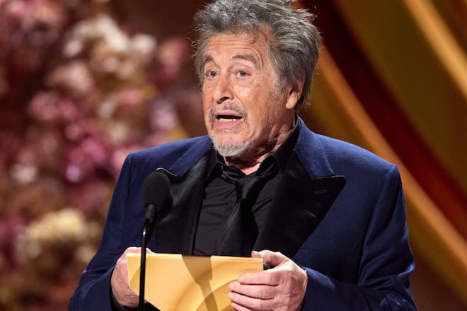 Al Pacino bei der 96. Verleihung der Academy Awards: Er durfte den Gewinner in der Kategorie «Bester Film» bekannt geben.