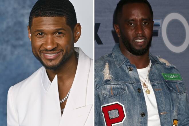 Seine Aussagen erscheinen in neuem Licht: Usher (l.) lebte einst bei Sean «Diddy» Combs.