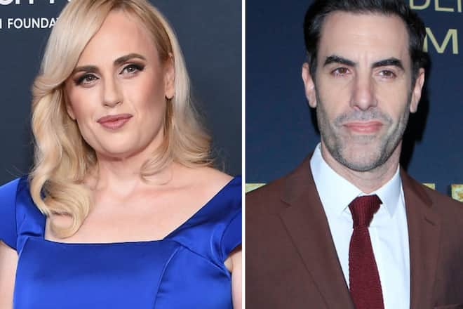 Sind sich nicht grün: Rebel Wilson und Sasha Baron Cohen.