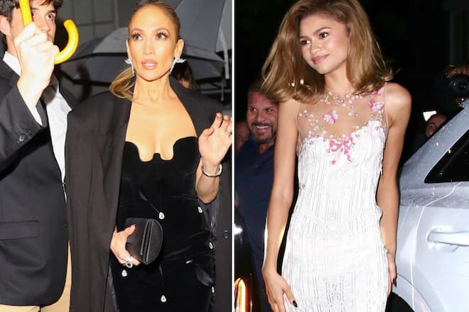 Jennifer Lopez (li.) und Zendaya moderieren die Met Gala dieses Jahr.