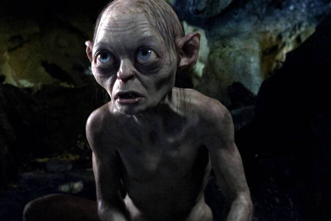 Andy Serkis wird für einen neuen Film aus der «Herr der Ringe»-Welt einmal mehr in die Rolle seiner ikonischen Figur Gollum schlüpfen - hier zu sehen in «Der Hobbit: Eine unerwartete Reise» (2012).