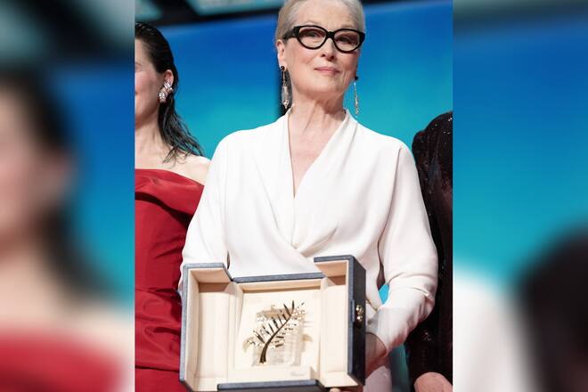 Meryl Streep zeigte sich «sehr geehrt» über die Ehrenpalme.
