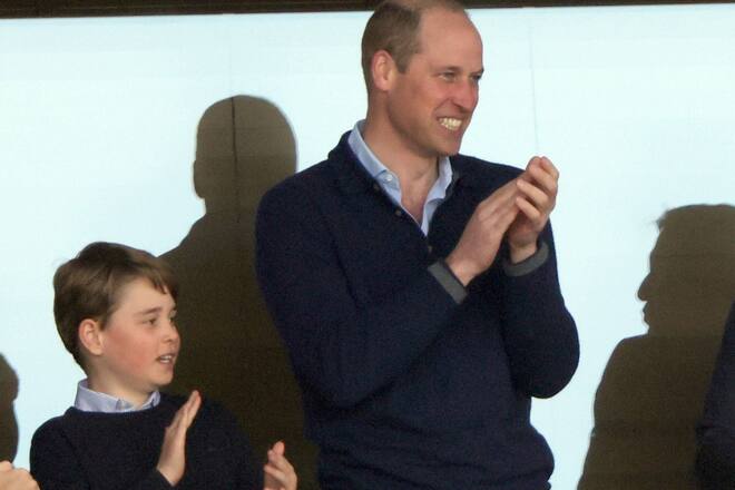 Prinz William ist ein regelmässiger Stadionbesucher und bringt auch gerne seinen Sohn Prinz George mit.