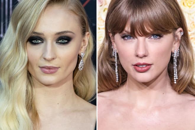 Sophie Turner (l.) war in den vergangenen Monaten oftmals mit Taylor Swift in der Öffentlichkeit gesichtet worden.