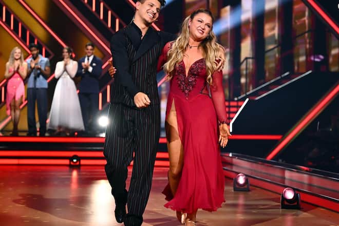 Muss für das Tanzfinale passen: Sophia Thiel