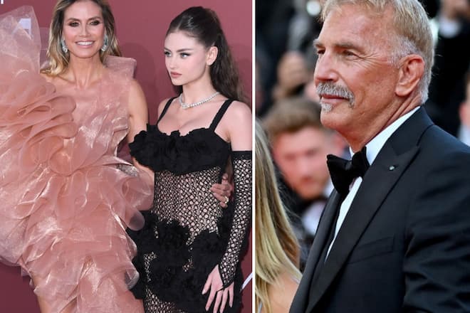 Mutter-Tochter-Auftritt von Heidi und Leni Klum sowie der gefeierte Kevin Costner: In Cannes war auch 2024 wieder jede Menge los.