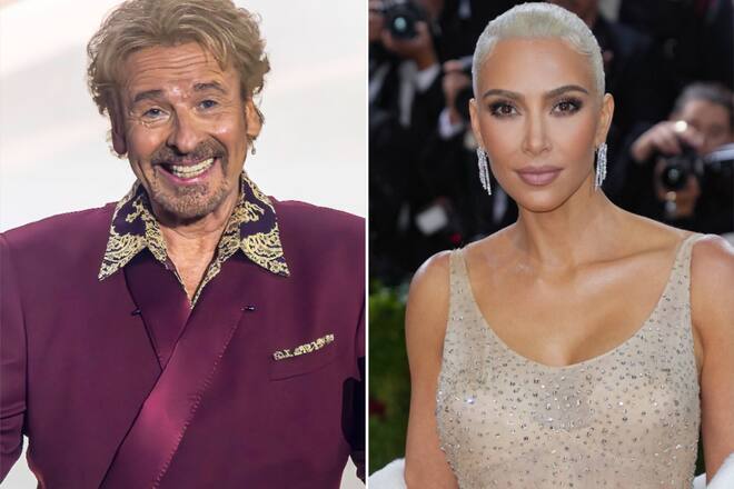 Thomas Gottschalk jagt Kim Kardashian.