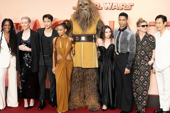 Der «Star Wars: The Acolyte»-Cast in London.