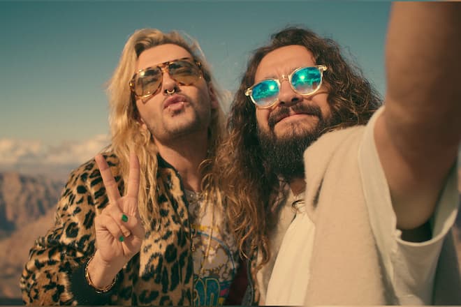 Die Tokio-Hotel-Stars Tom (re.) und Bill Kaulitz bekommen ihre eigene Netflix-Serie