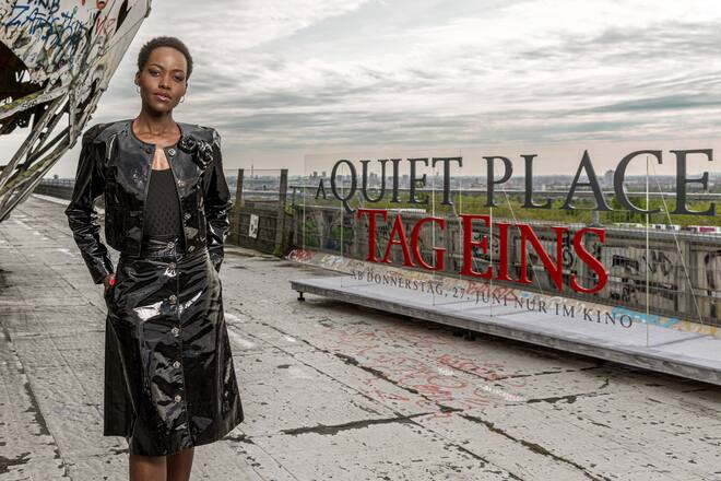 Im Rahmen der Tourings von «A Quiet Place: Tag Eins» Ende April stattete Hauptdarstellerin Lupita Nyong'o Berlin einen Besuch ab.