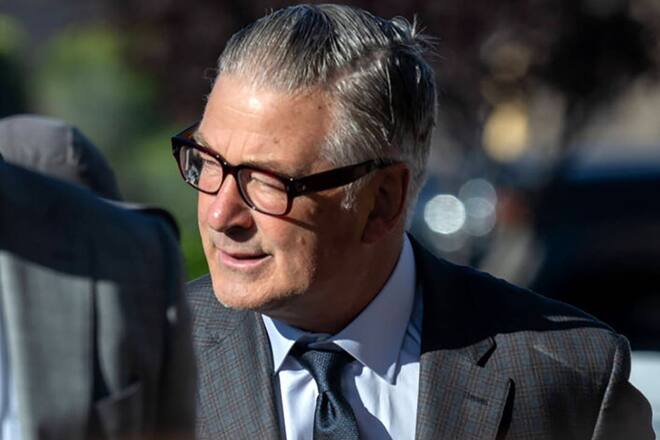 Alec Baldwin auf dem Weg ins Gericht in Santa Fe.