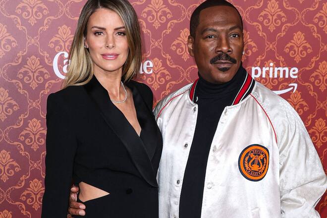 Sind nun Mann und Frau: Eddie Murphy und seine Paige Butcher.