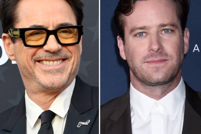 Marvel-Star Robert Downey Jr. (l.) steht in Hollywood denjenigen bei, die wie Armie Hammer nüchtern werden wollen.