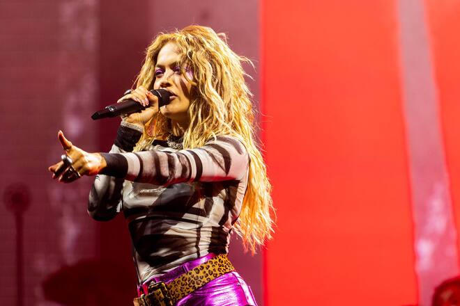 Am 25. Juli trat Rita Ora noch im litauischen Vilnius auf.