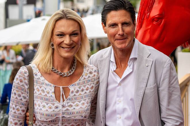 Am 2. Juli zeigten sich Maria Höfl-Riesch und Marcus Höfl noch gemeinsam in Aachen.