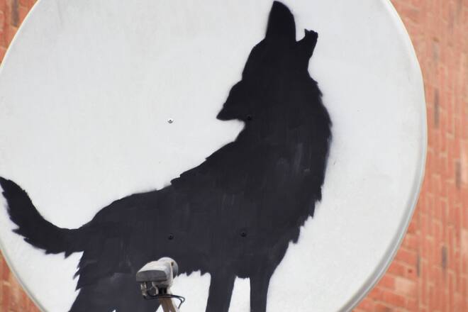 Dieses Werk von Banksy haben Unbekannte entwendet.