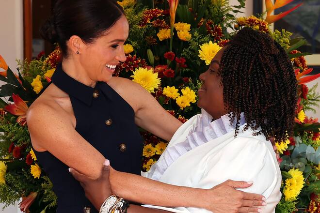 Herzogin Meghan wurde von der kolumbianischen Politikerin Francia Márquez eingeladen.