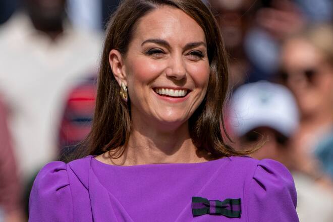 Prinzessin Kate, hier beim diesjährigen Wimbledon-Turnier abgelichtet, ist wieder in der Öffentlichkeit aufgetaucht.