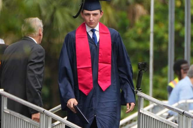 Barron Trump machte im Mai seinen Schulabschluss und startet nun sein Studium.