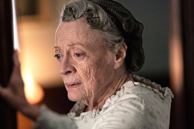 Die britische Schauspielerin Maggie Smith 2023 in «The Miracle Club», einem ihrer letzten Filme