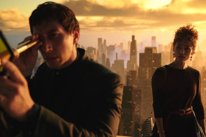 Adam Driver und Nathalie Emmanuel als tragisches Liebespaar in «Megalopolis».