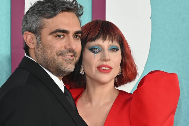 Verliebt: Lady Gaga und Michael Polanksy.