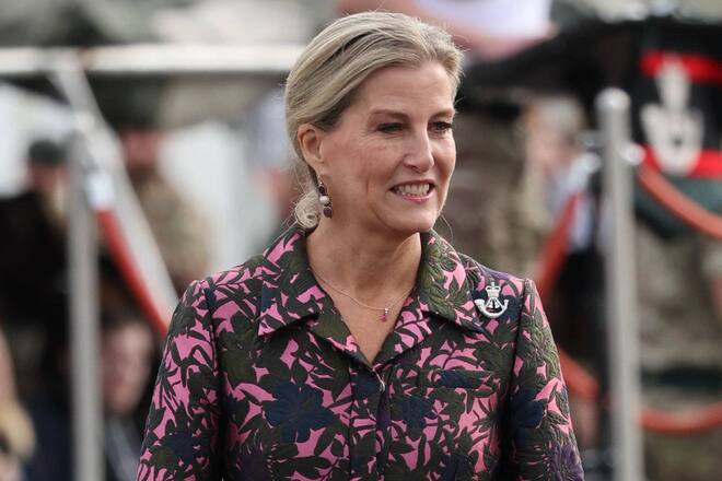 Herzogin Sophie, hier während eines anderen kürzlichen Termins.