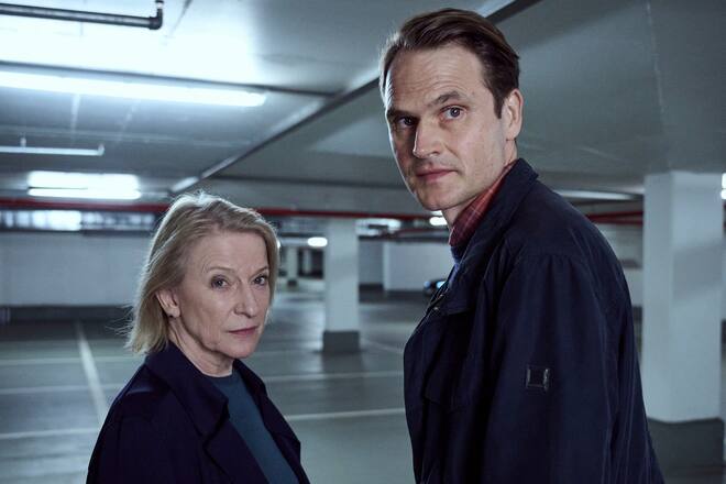 Dagmar Manzel war am Sonntag ein letztes Mal als Kommissarin Paula Ringelhahn an der Seite von Fabian Hinrichs als Felix Voss zu sehen.