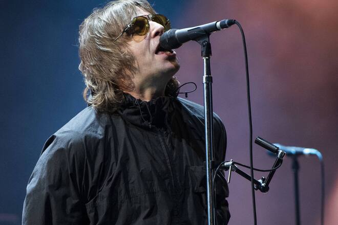 Oasis-Sänger Liam Gallagher bei einem Solo-Auftritt 2021.
