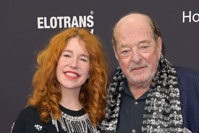 Ralph Siegel mit seiner Ehefrau Laura im vergangenen Jahr.