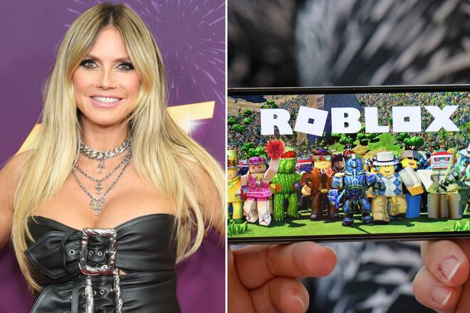 Roblox ist eine Online-Plattform, auf der Nutzer Spiele erstellen, teilen und spielen können - auch Heidi Klum macht mit.