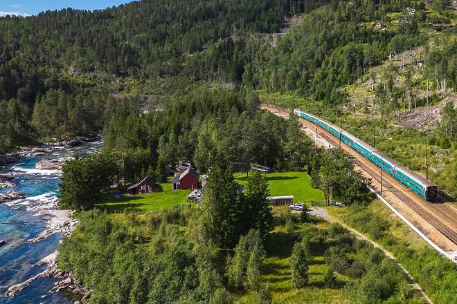 Der Norient Express soll von Bergen über Oslo bis nach Trondheim fahren.