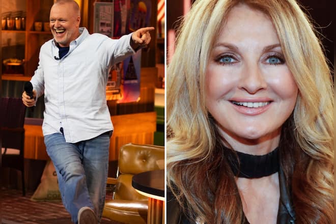 Stefan Raab begrüsst am Mittwoch Frauke Ludowig als seine Spielleiterin bei «Du gewinnst hier nicht die Million!».