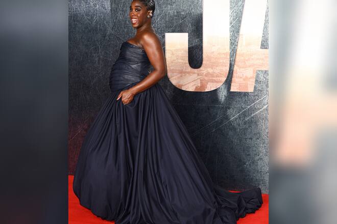 Schauspielerin Lashana Lynch bei der «The Day of the Jackal»-Premiere in London.