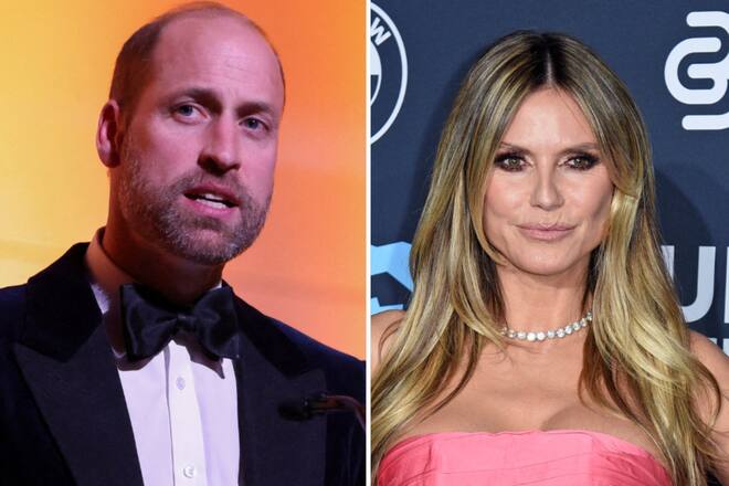 Prinz William erhält prominente Unterstützung von Heidi Klum.