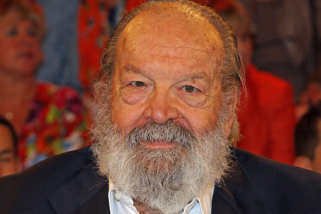 Bud Spencer bei einem TV-Auftritt im Jahr 2012.