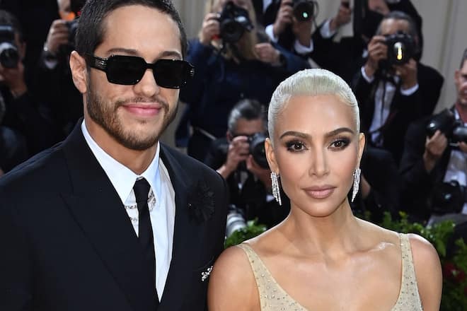 Pete Davidson und Kim Kardashian auf der Met Gala 2022.