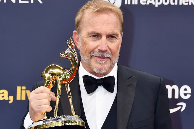 Reh statt Premiere: Kevin Costner wohnte der Bambi-Verleihung in München bei.