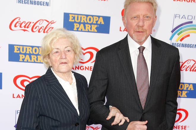 Boris Becker und seine Mutter Elvira im Jahr 2019.