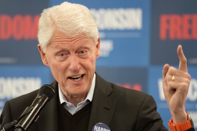 Bill Clinton reiste nach Toronto, um Taylor Swift zu sehen.