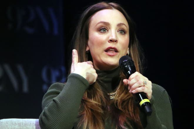 Kaley Cuoco war auf den Zwischenfall nicht vorbereitet.