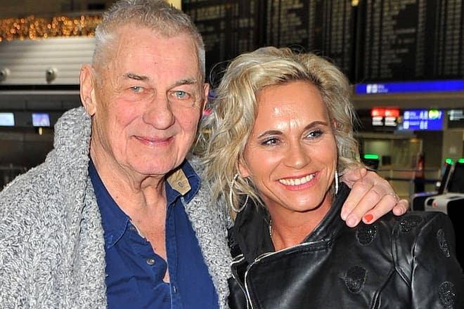 In guten wie in schlechten Zeiten: Heinz Hoenig und seine Frau Annika.