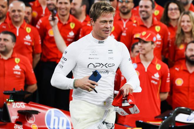 Brad Pitt dreht diese Woche in Abu Dhabi.