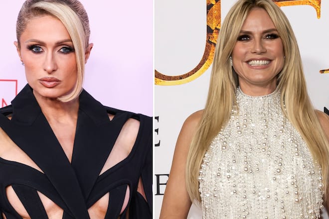 An Weihnachten darf es bei Paris Hilton und Heidi Klum auch mal gemütlich zugehen.