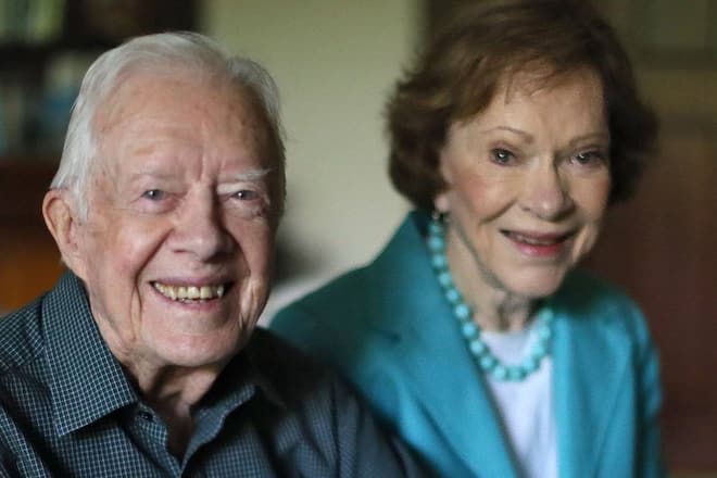 Sie hielten ein Leben lang zusammen: Jimmy und Rosalynn Carter.