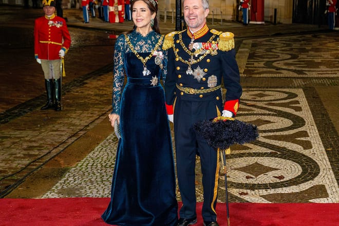 König Frederik und Königin Mary konnten den Empfang sichtlich geniessen.