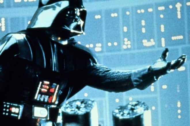 Darth Vader in «Krieg der Sterne» aus dem Jahr 1977.