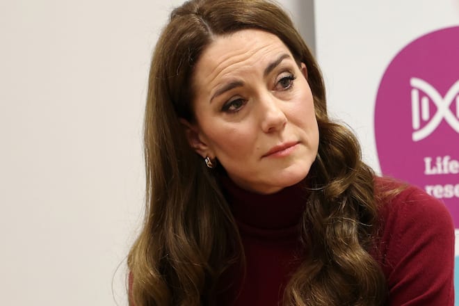Prinzessin Kate vor wenigen Tagen während eines Besuchs des Royal Marsden Hospital.